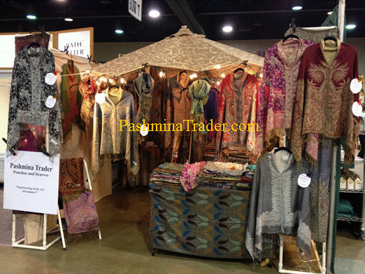 PashminaTrader booth picture Pashminatrader.com